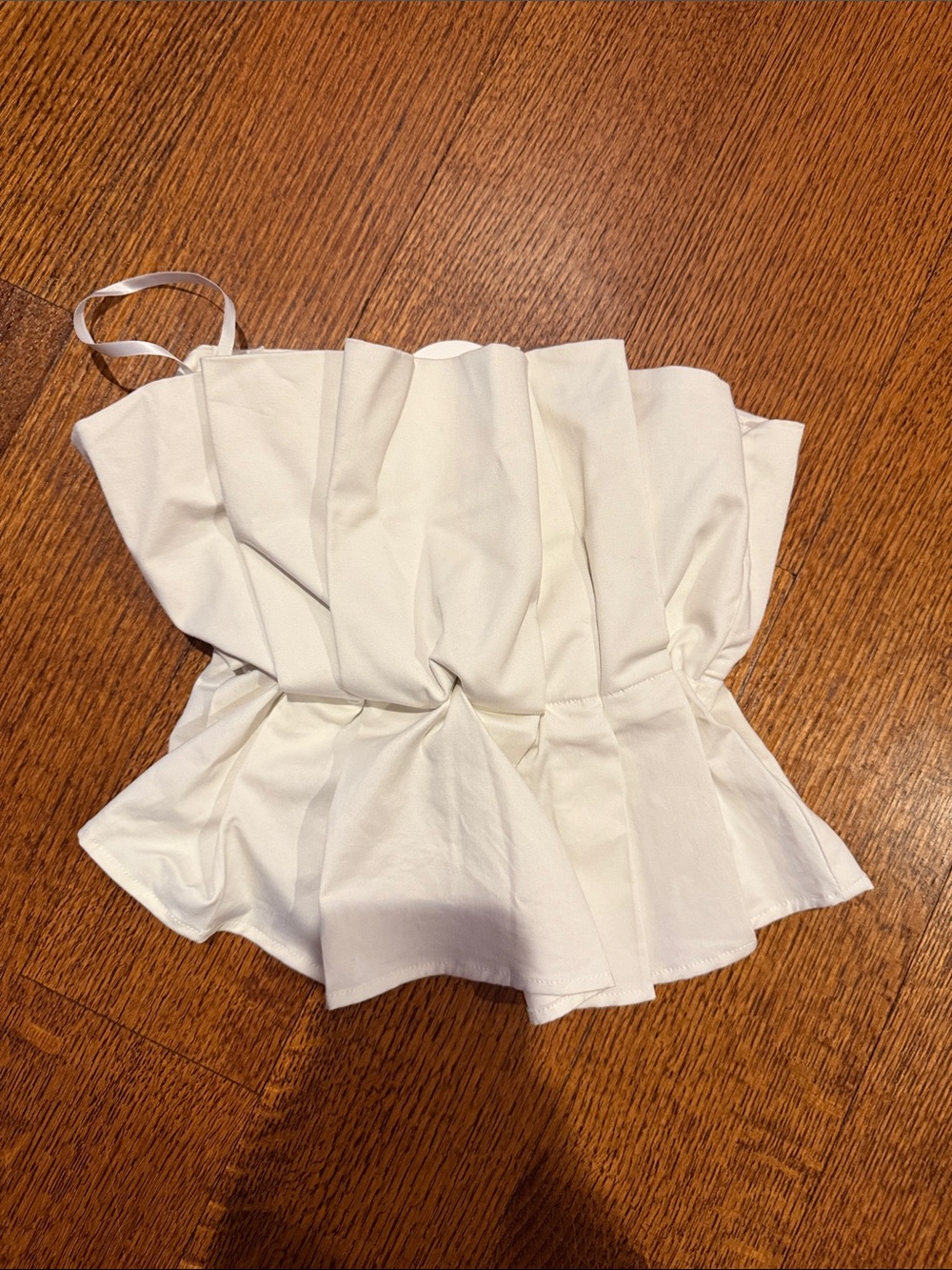 Staud Dover strapless top